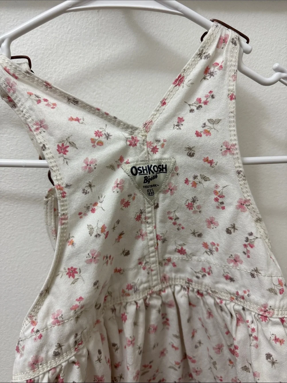 OshKosh B'Gosh Kids Floral Overall Dress